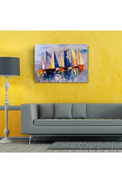 Yelkenli Canvas Tablo (50x70) - Resim 3