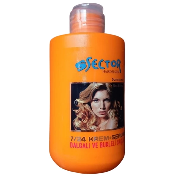 Sector 7/24 Şekillendirici  Saç Kremi Turuncu 300 ml ürün görseli 1