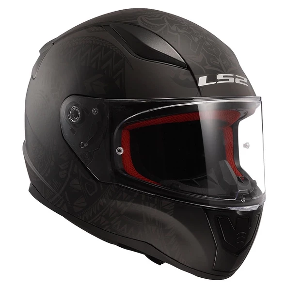 LS2 RAPID TAKAROA MAT SİYAH KASK - Resim 2