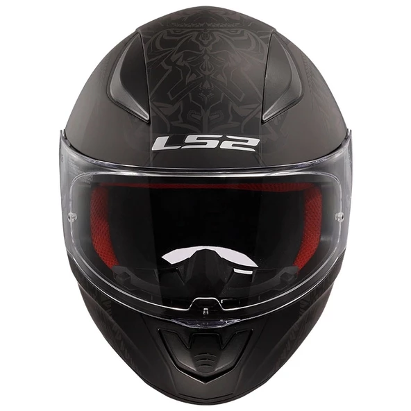 LS2 RAPID TAKAROA MAT SİYAH KASK - Resim 6