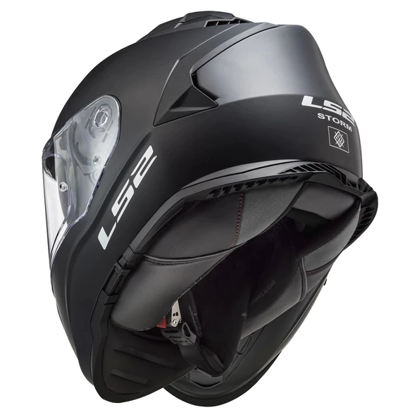 LS2 STORM 2 MAT SİYAH KASK - Resim 2