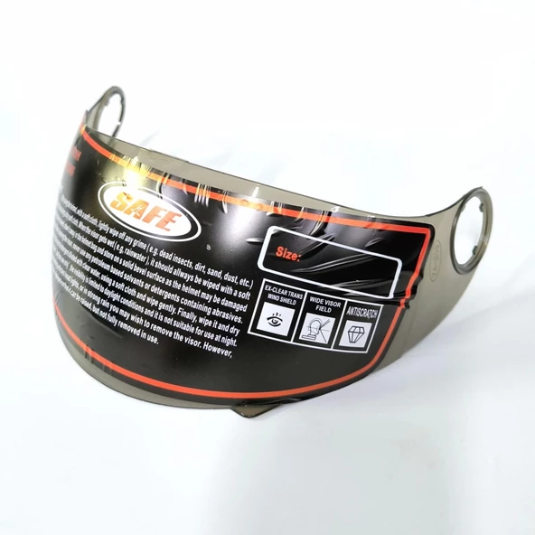 MTS SY118 ÇOCUK KASK CAMI SİYAH (SADECE KASK CAMIDIR) ürün görseli 1