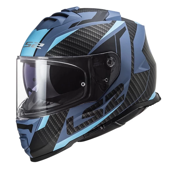 LS2 STORM 2 RACER MAT MAVİ KASK ürün görseli 1