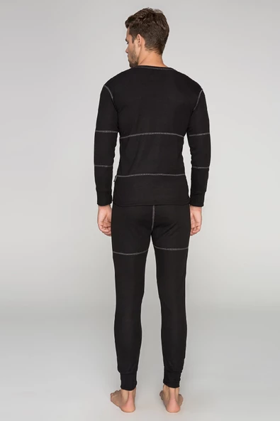 Thermoform Active Plus Yetişkin Termal İçlik Set Siyah - Resim 5