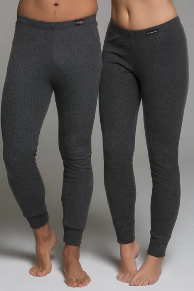Thermoform Soft Unisex Termal Alt İçlik Antrasit ürün görseli 1