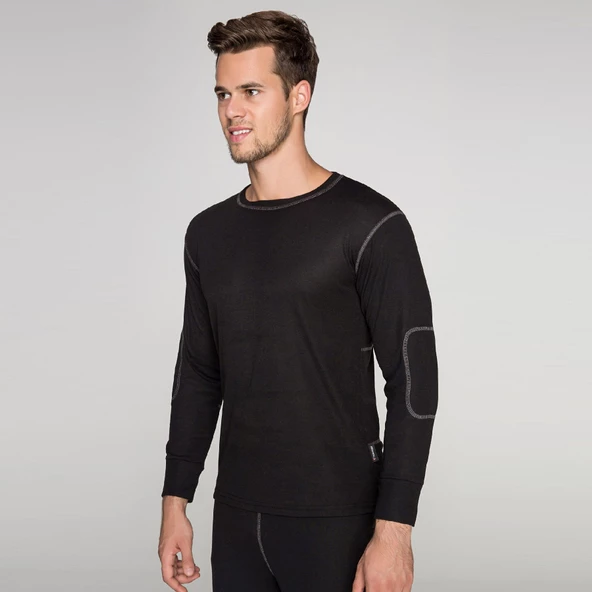 Thermoform Active Plus Yetişkin Termal İçlik Set Siyah - Resim 3