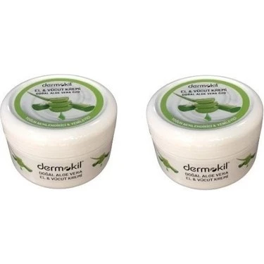 Dermokil Aloe Vera Özü El Yüz Kremi 220 ML x 2 ürün görseli 1