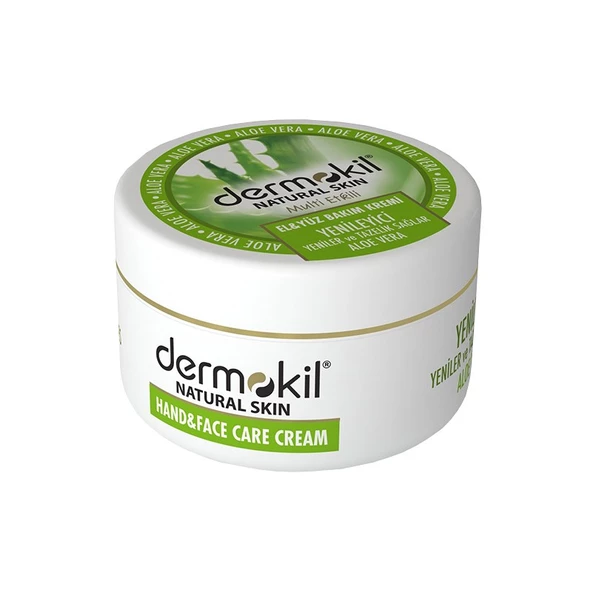 Dermokil Yüz, Vücut ve Doğal El Kremi AloeVera 300 ml ürün görseli 1