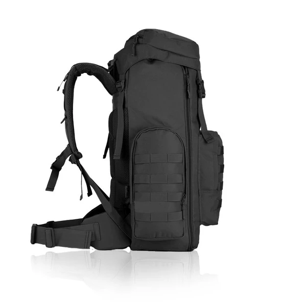 Protector Plus 408 Kamp Dağ Sırt Çantası 75+10L Siyah - Resim 5