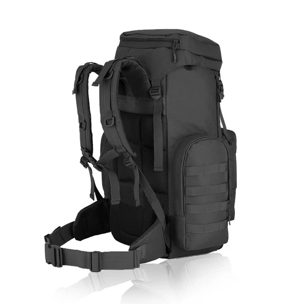 Protector Plus 408 Kamp Dağ Sırt Çantası 75+10L Siyah - Resim 3