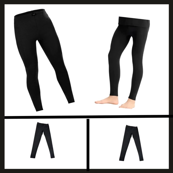 Uyguna-Yakala Heatpro Unisex Siyah Termal Alt İçlik Tayt Argeus-RML.002 ürün görseli 1