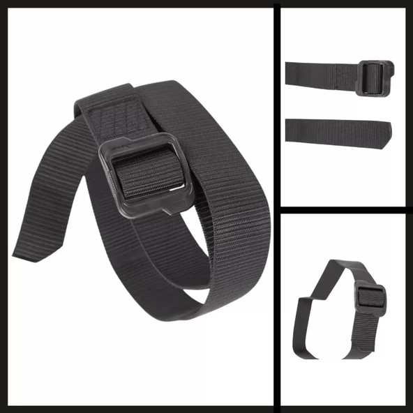 Uyguna-Yakala Siyah 140 Cm Alpinist Sarek Tactical Kemer-GER.027 ürün görseli 1
