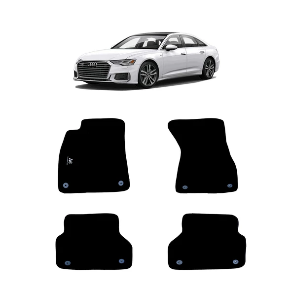 Rizline Audi A6 2019 Sonrası Halı Paspas ürün görseli 1
