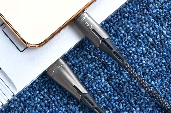 Zore Lightning Focus 2.4A Hızlı Şarj Usb Kablo - Resim 3