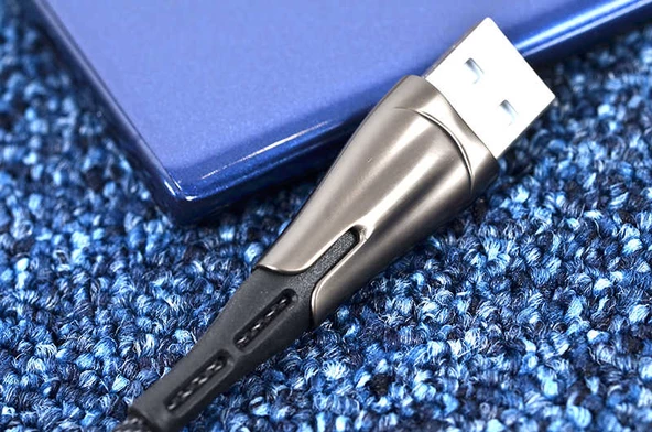 Zore Lightning Focus 2.4A Hızlı Şarj Usb Kablo - Resim 8