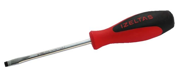 İzeltaş 4350177125 Düz Uçlu Tornavida 7x125 Ergonomik Seri ürün görseli 1