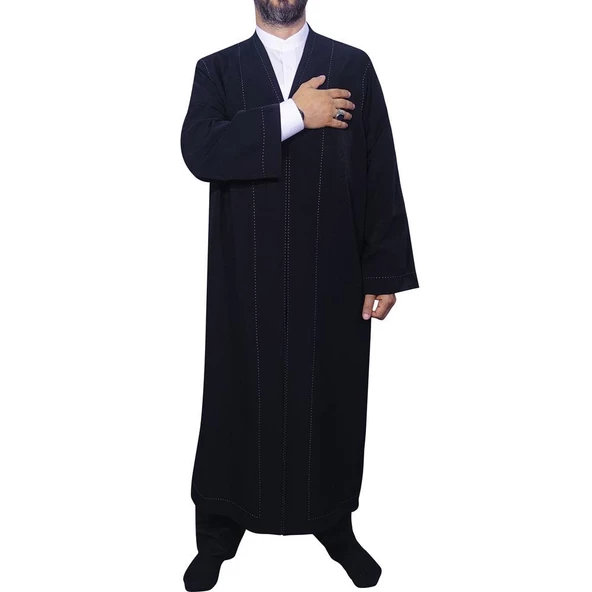 Buhara Cübbe Siyah - Puntolu - Resim 2