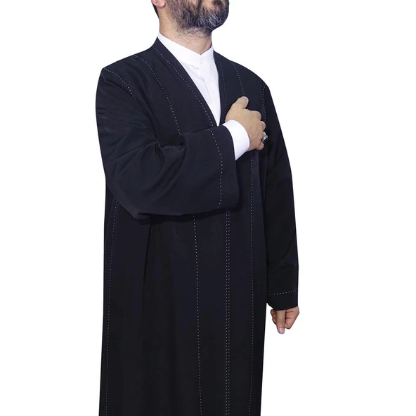 Buhara Cübbe Siyah - Puntolu - Resim 3