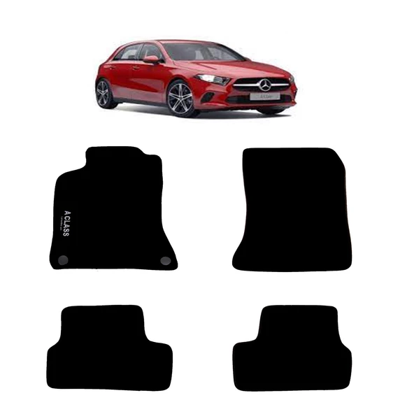 Rizline Mercedes A Serisi W177 2019 ve Sonrası Halı Paspas ürün görseli 1