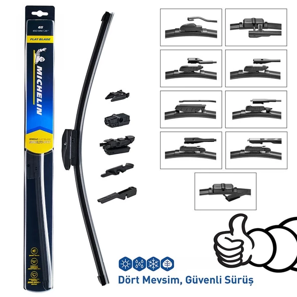 Michelin MULTIFIT™ MC33962 65CM 1 Adet Universal Muz Tipi Silecek - Resim 3