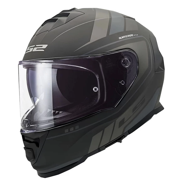 LS2 STORM 2 FIST MAT SİYAH KASK ürün görseli 1