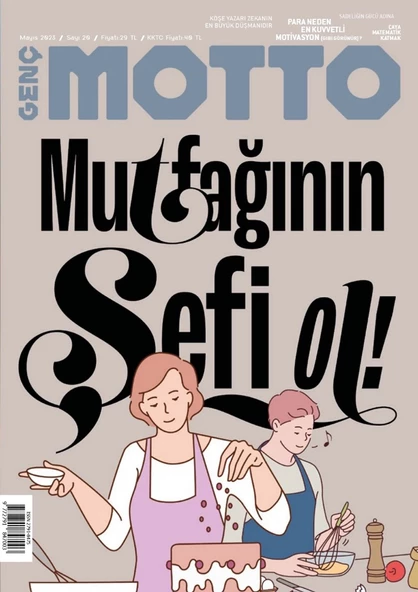 Genç Motto 20.Sayı Mayıs 2023 ürün görseli 1