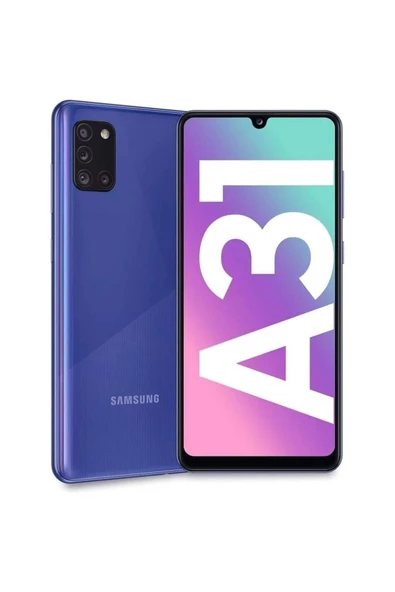 Samsung Galaxy A31 Mavi 128 GB 4 Gb Ram (SM-A315F/DS) Yenilenmiş Ürün (Sıfır Gibi) ürün görseli 1