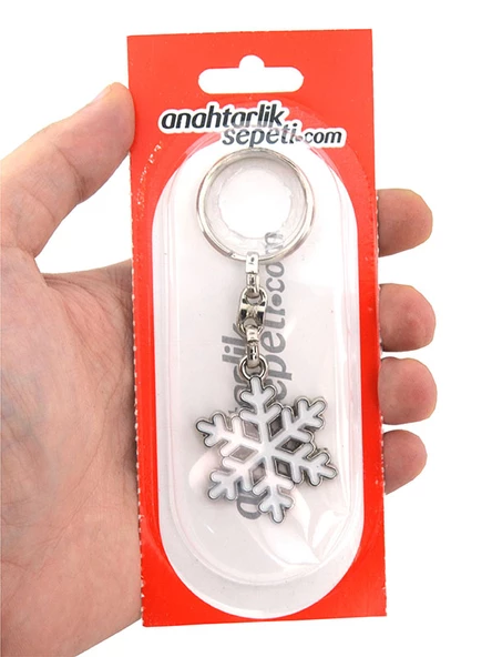 Kar Tanesi Anahtarlık - Resim 5
