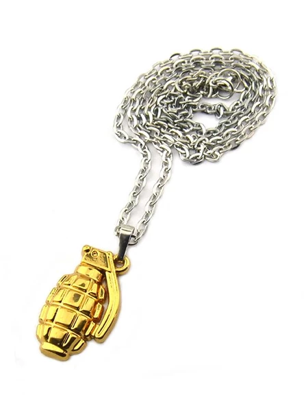 El Bombası - Grenade - Kolye - Gold Görünümlü ürün görseli 1