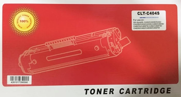 hementoner Samsung Clt-C404S Mavi Muadil Toner ürün görseli 1
