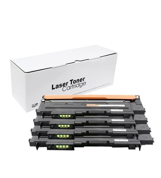 hementoner HP 117A (W2070A-W2071A-W2072A-W2073A) 4 Renk Takım Muadil Toner - Chipli Ürün ürün görseli 1
