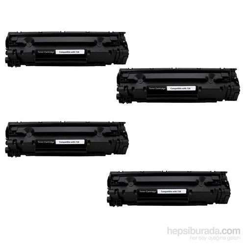 hementoner Canon İ Sensys Mf4780w Muadil Toner (CRG-728)  4 Lü Ekonomik Paket ürün görseli 1