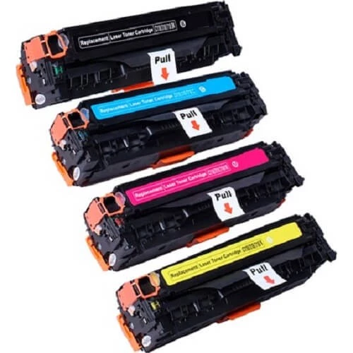 hementoner HP M351-M375-M451-M475 Takım Muadil Toner 305A 3500 Sayfa Renkli ürün görseli 1