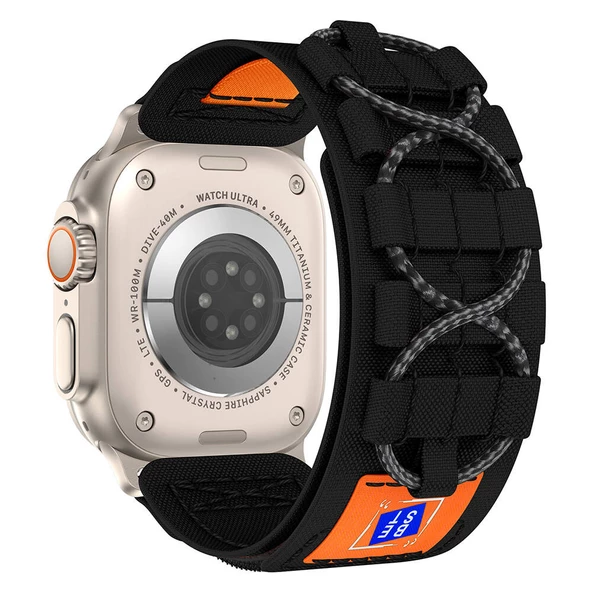 Watch Ultra 49mm KRD-99 Hasır Kordon - Resim 2