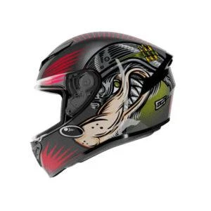 PTTAVM: Shiro SH-870 Fighter Wild dog Full Face Motosiklet Kaskı +