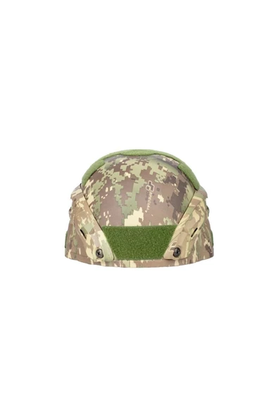 Airsoft Tactical Kamuflaj Kask - Resim 2