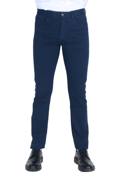 Cengiz İnler Slim Fit 5 Cep Erkek Kanvas Pantolon ürün görseli 1