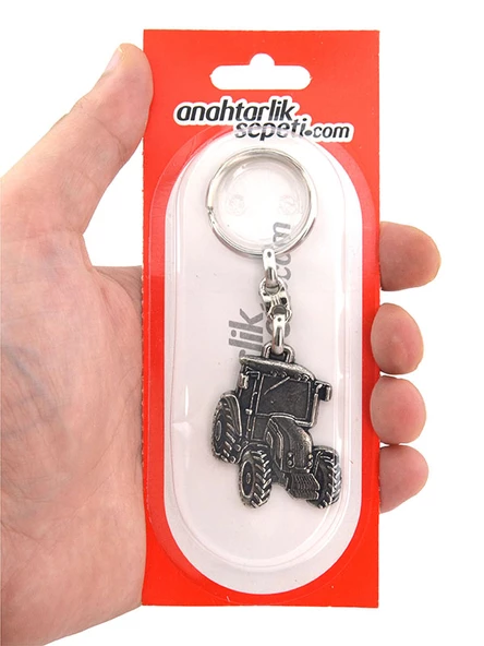 Traktör 2 Rölyef Araç Anahtarlık - Resim 7