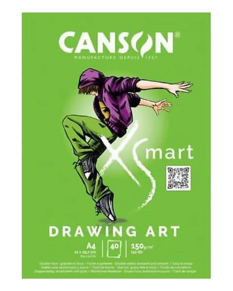 Canson XSmart Drawing Art A4 150g 40 Sayfa ürün görseli 1