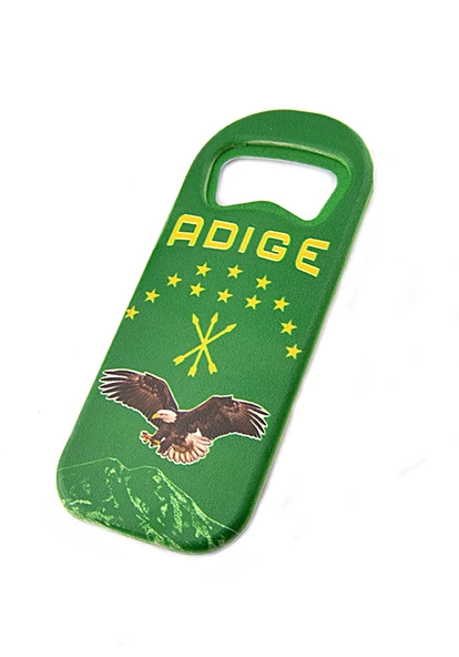 Adige - Çerkes Bayrak Baskılı Magnet Açacak ürün görseli 1