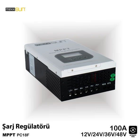 Mexxsun 12/24/48V 100A MPPT Şarj Regülatörü - Resim 5