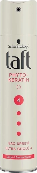 Taft Saç Sprey Phyto Keratin No.4 Ultra Güçlü ürün görseli 1