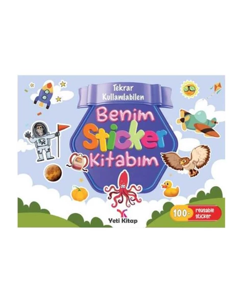 Tekrar Kullanılabilen Benim Sticker Kitabım ürün görseli 1