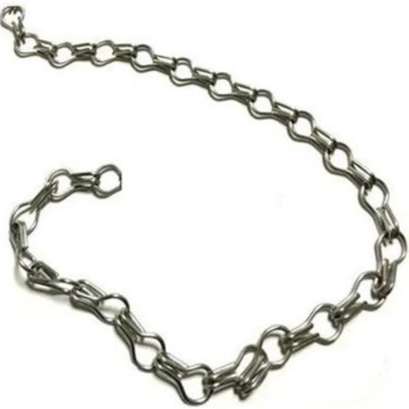 Avize (Floresan) Zinciri Krom Kapı Otomat Zinciri 1.20mm 1 Metre ürün görseli 1