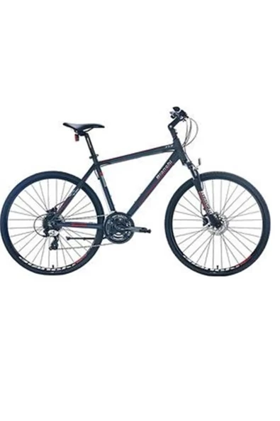 Bianchi Touring 513 HD Fren 21 Vites 28 Jant Şehir Bisikleti Derin Mavi Kırmızı 51 Kadro ürün görseli 1