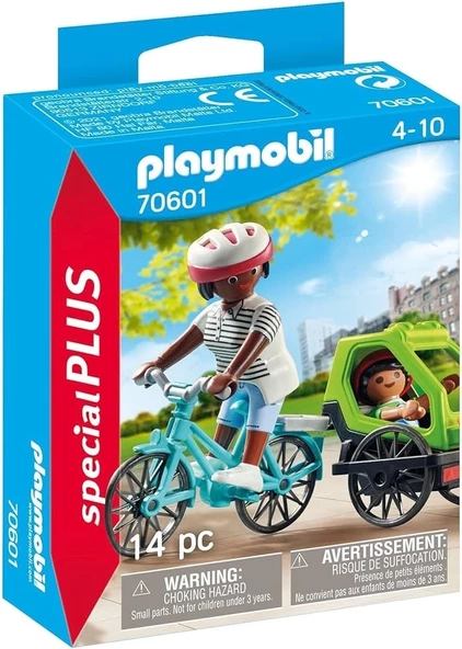 Playmobil 70601 Special Plus Bisiklet Gezisi, eğlenceli yaratıcı rol yapma, oyun seti 4 yaş ve üzeri çocuklar için uygun ürün görseli 1