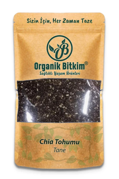 Organik Bitkim Chia Tohumu 1 kg ürün görseli 1