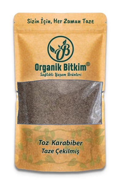 Organik Bitkim Toz Karabiber 500 gr ürün görseli 1