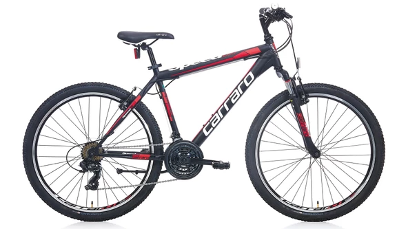 Carraro Speed 260 V Fren 21 Vites 26 Jant Dağ Bisikleti Siyah Kırmızı 41 Kadro ürün görseli 1