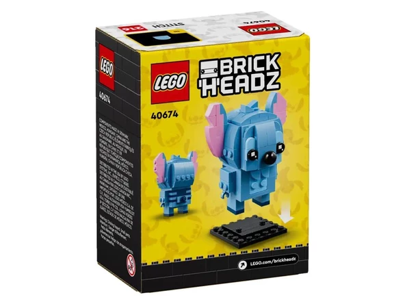 LEGO BrickHeadz 40674 Stitch - Resim 2